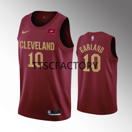 Maillot Basket Cleveland Cavaliers Darius Garland 10 Nike 2022-23 Icon Edition Rouge Swingman - Homme